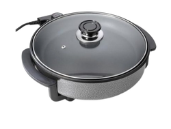 Frying pan - Connects to electricity and ready for use - Diameter 30 cm